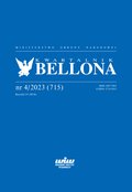 biznesowe, branżowe, gospodarka: Kwartalnik Bellona – e-wydanie – 4/2023