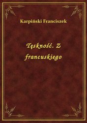 : Tęskność. Z francuskiego - ebook