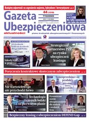 : Gazeta Ubezpieczeniowa - e-wydanie – 44/2024