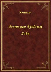 : Proroctwo Królowej Saby - ebook